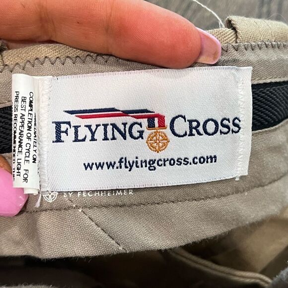 Flying Cross Vintage Union Made Tan Straight Leg Cargo Pants Size 30 - Picture 5 of 9